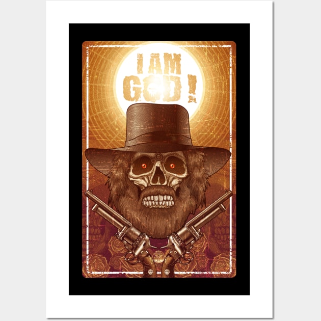 He-ElTopo_81, El Topo, I am god, movie, 1970 Wall Art by HEJK81